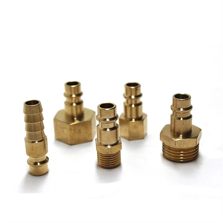 Brass hose to hose connector-1