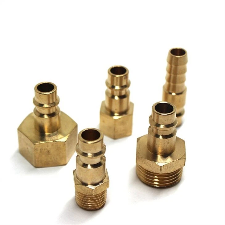 Brass hose to hose connector-4
