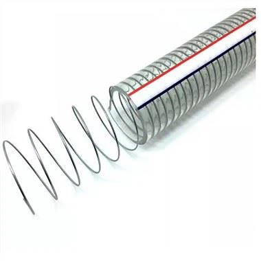 1- PVC-Federdrahtschlauchrohr 2- PVC-Stahldrahtschlauch