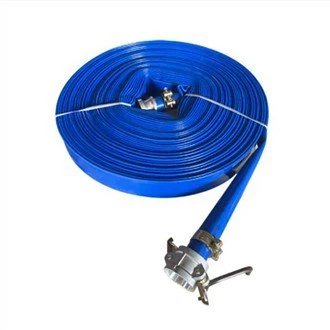 PVC 4 Zoll flach liegender Ablaufschlauch