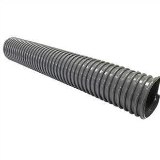 Grauer PVC-Saugschlauch